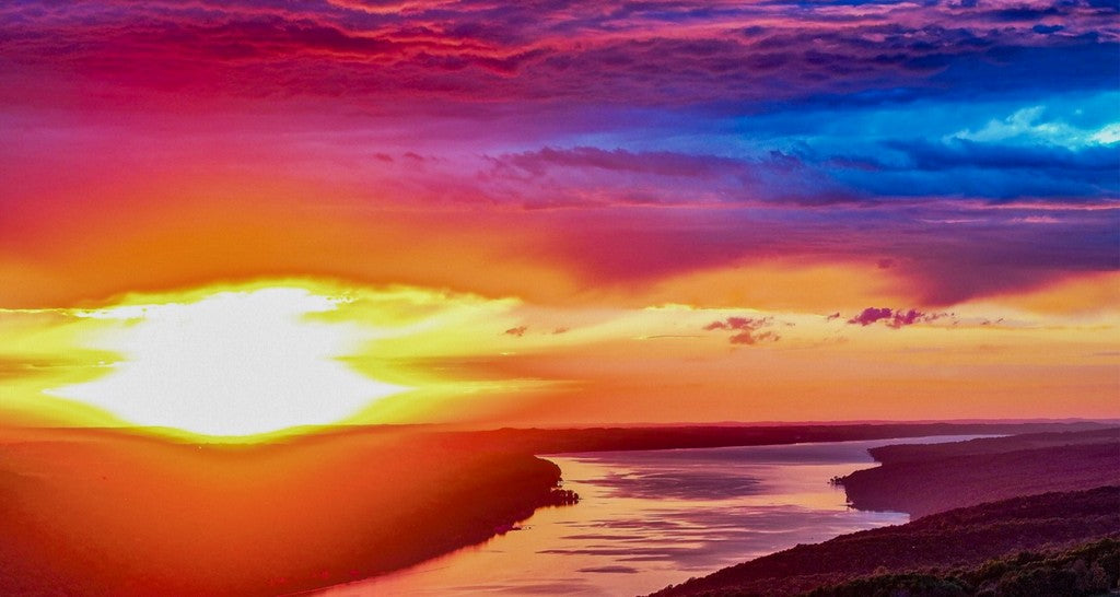 Sunset Over Skaneateles