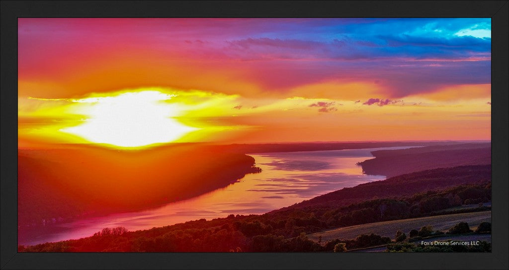 Sunset Over Skaneateles