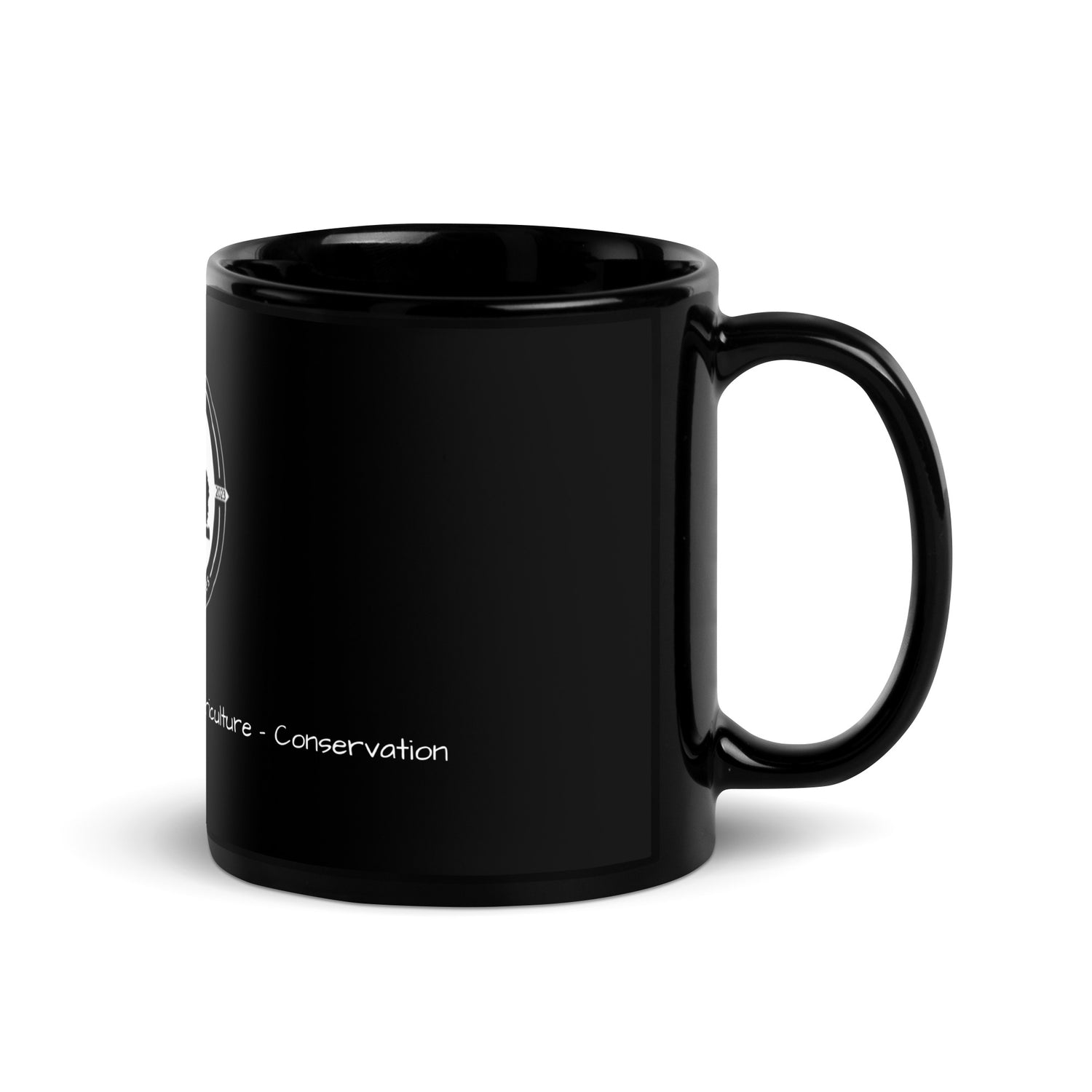 FDS Black Glossy Mug