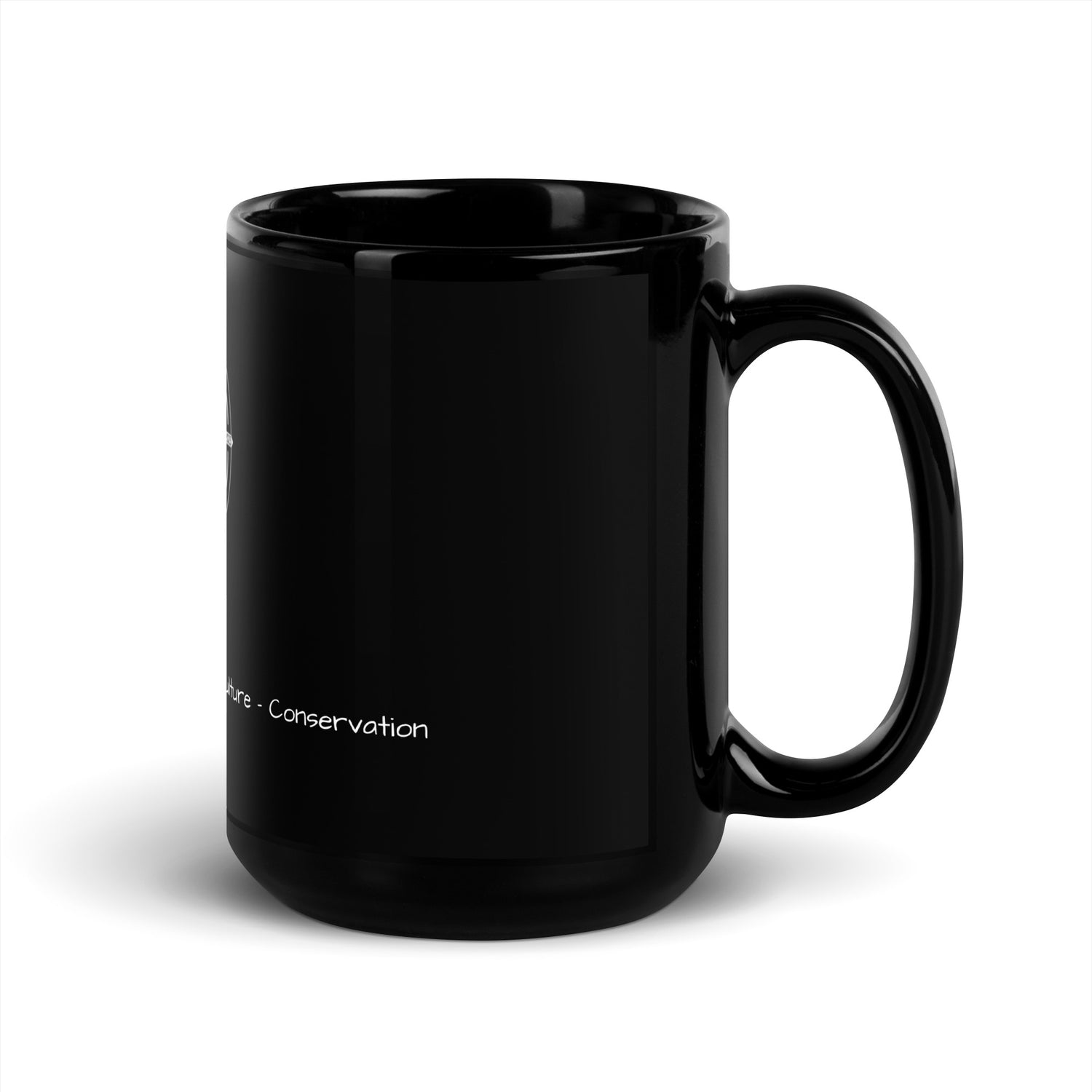 FDS Black Glossy Mug