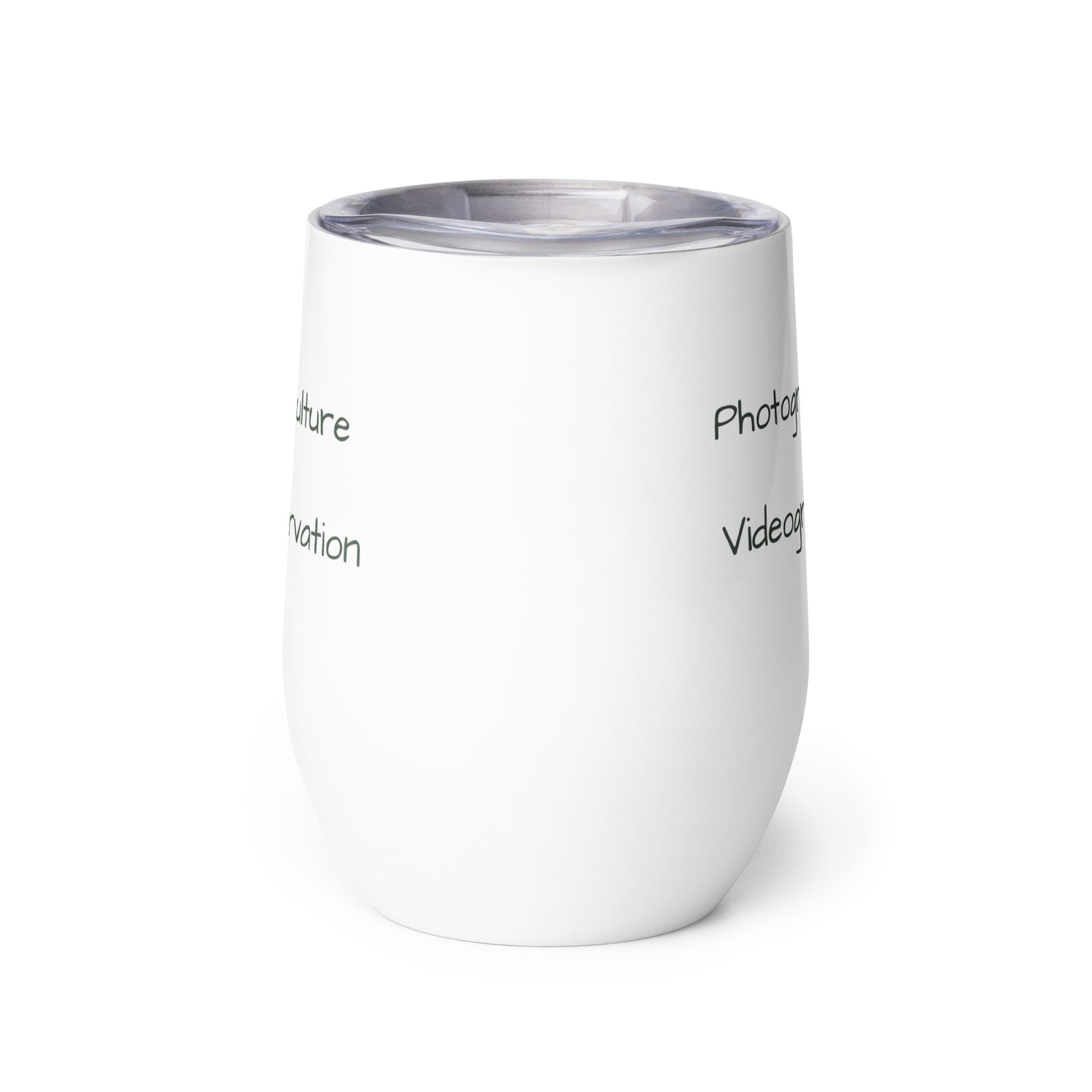 FDS Green Logo Wine tumbler