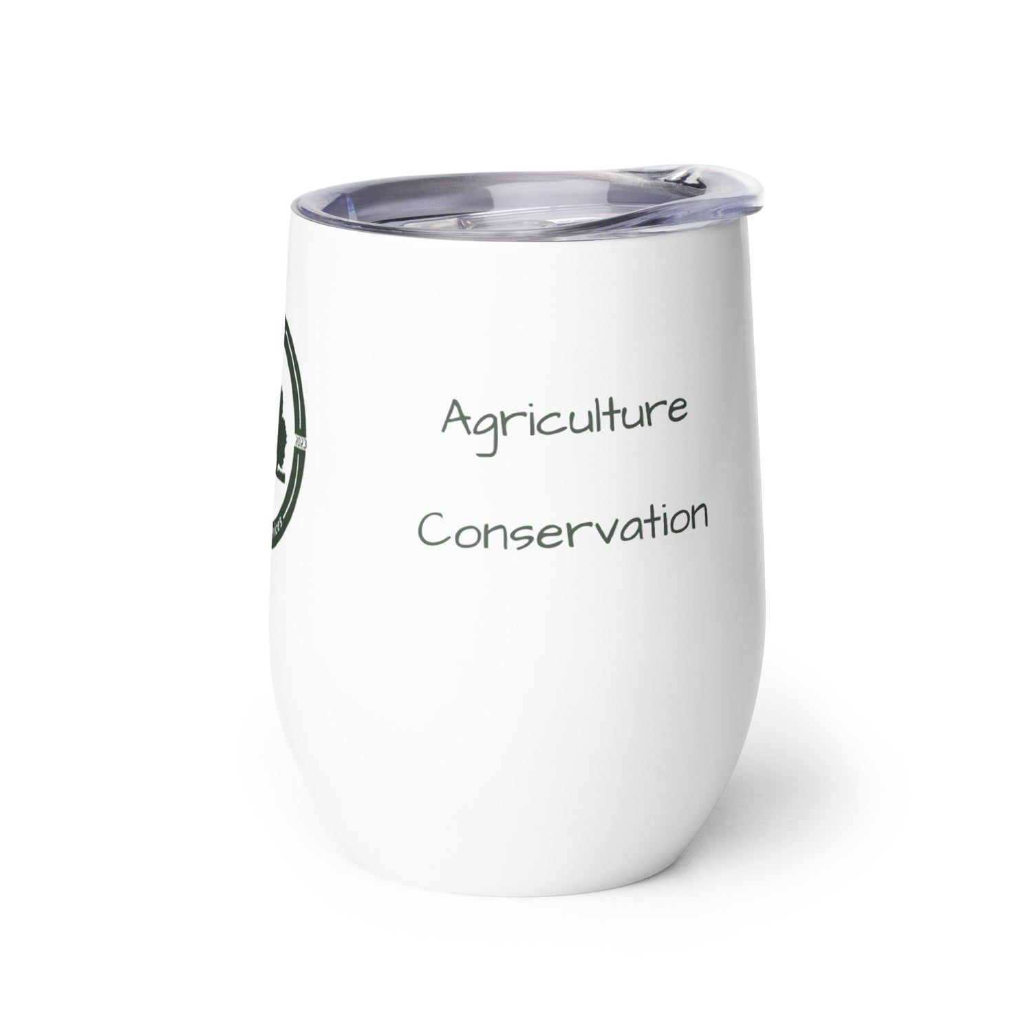 FDS Green Logo Wine tumbler